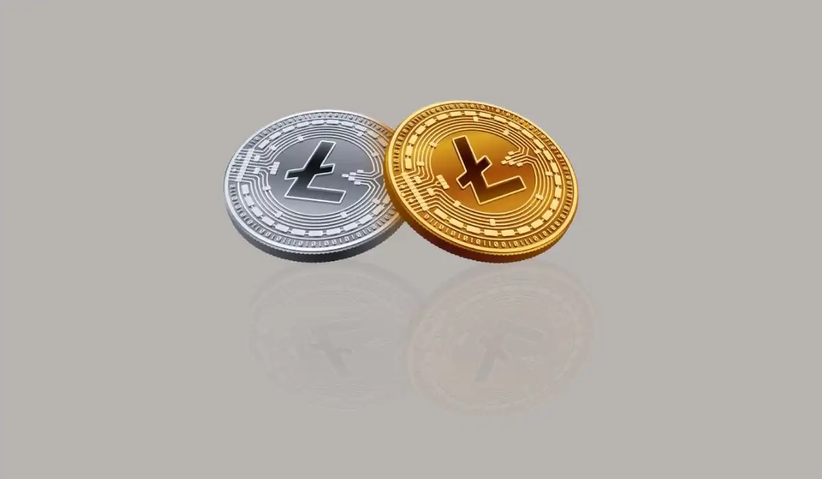 Litecoin gold and silver webp