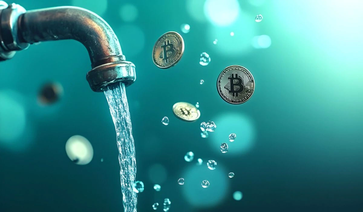 Conceptual image Of Liquidity In Crypto