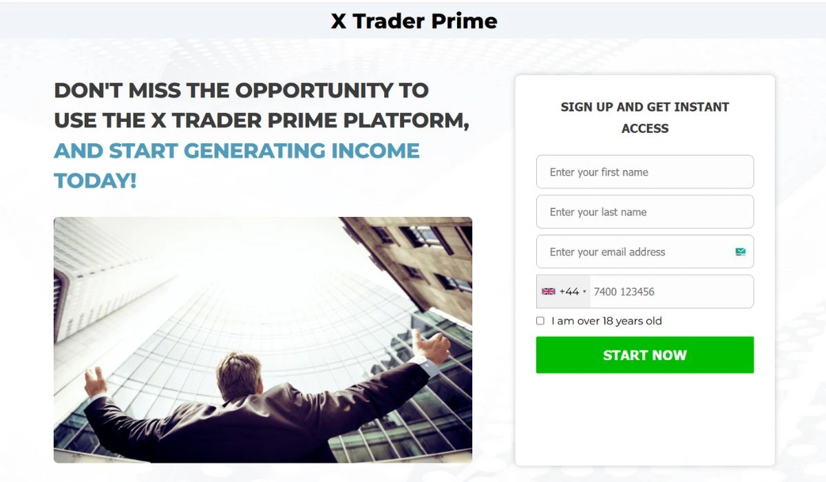 X Trader Prime Trading Platform 