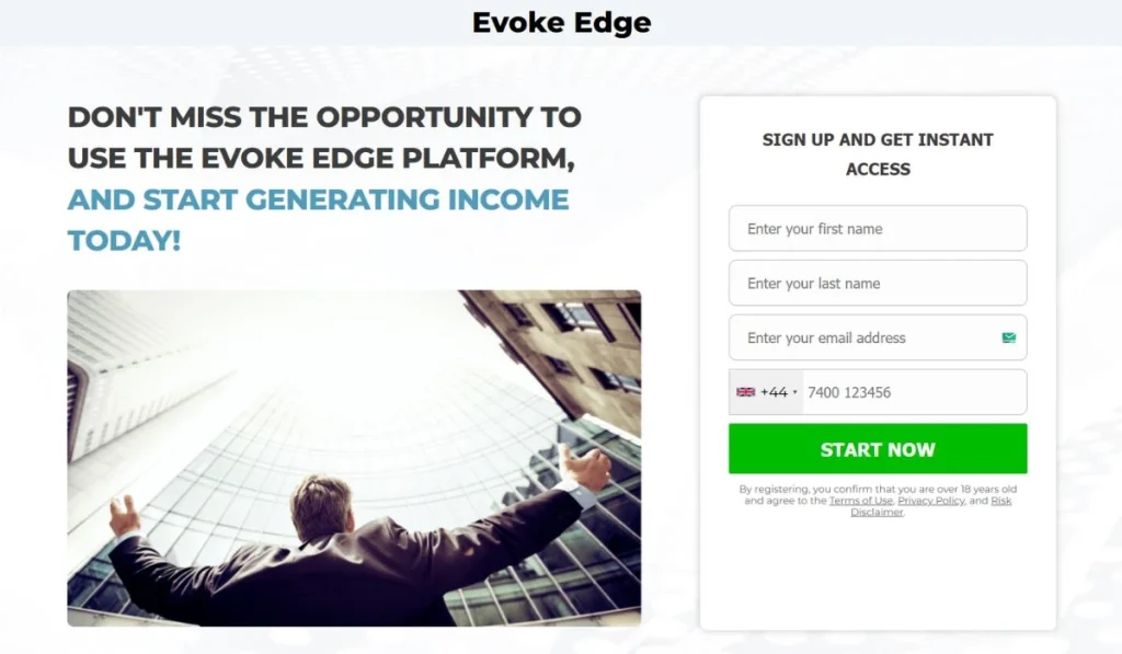 Evoke Edge Trading Platform