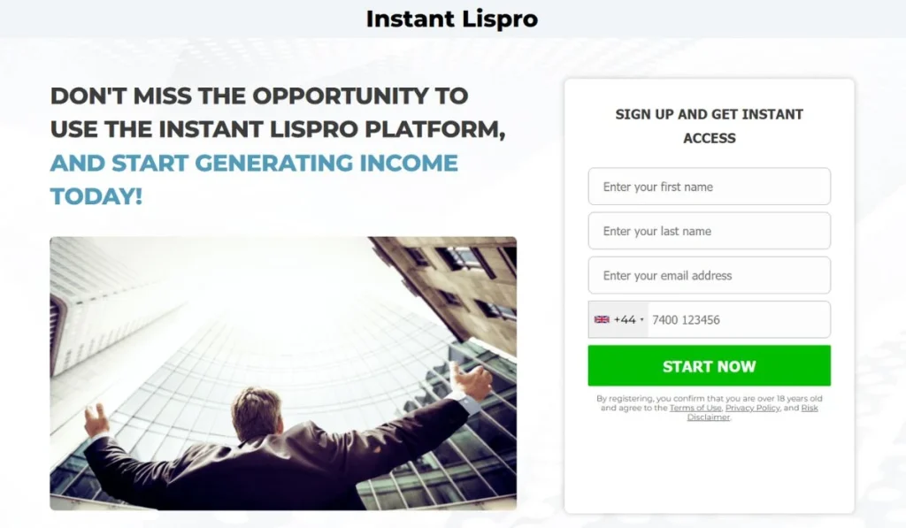 Instant Lispro Trading Platform