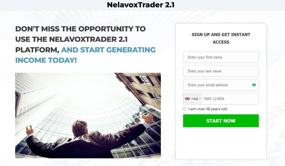 NelavoxTrader 2.1 Trading Platform 